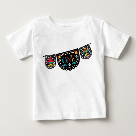 T-shirt Pour Bébé Chemise d'anniversaire Fiesta (Devant)