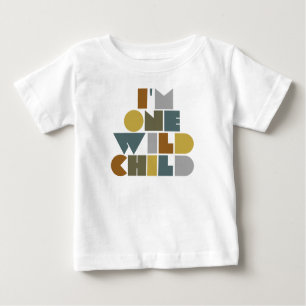 T-shirt Pour Bébé Chemise d'anniversaire - Je suis un enfant sauvage
