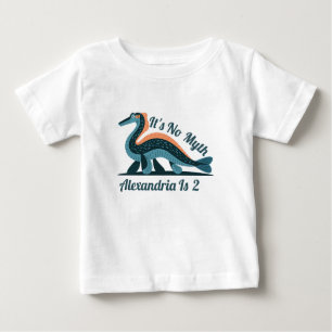 T-shirt Pour Bébé Chemise d'Anniversaire Loch Ness