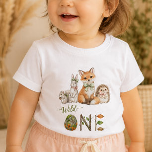 T-shirt Pour Bébé Chemise de 1er anniversaire Bébé Animaux de la for