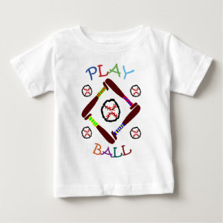 T-shirt Pour Bébé Chemise de balle de baseball