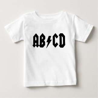 T-shirt Pour Bébé Chemise de bébé d'AB/CD