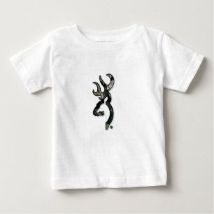 T-shirt Pour Bébé Chemise de bébé de Camo de cerfs communs