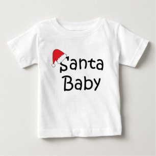 T-shirt Pour Bébé Chemise "de bébé de Père Noël"