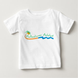 T-shirt Pour Bébé Chemise de bébé d'intoxiqué de palladium