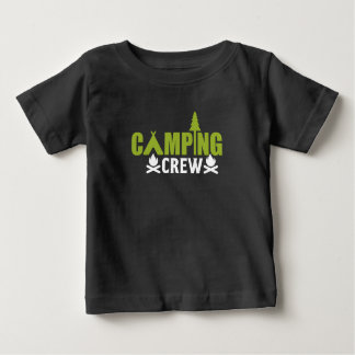 T-shirt Pour Bébé Chemise de camping pour enfants Camping Crew