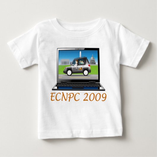 T-shirt Pour Bébé Chemise de "enfant en bas âge" d'ECNPC 2009 (Devant)