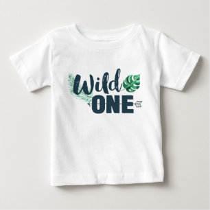 T-shirt Pour Bébé Chemise de fête d'anniversaire WILD ONE