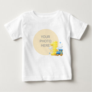 T-shirt Pour Bébé Chemise de naissance à carreaux Créer votre propre