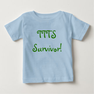 T-shirt Pour Bébé Chemise de nourrisson de survivant de TTTS