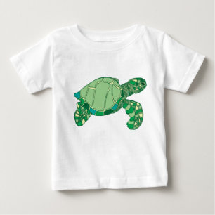 T-shirt Pour Bébé Chemise de nourrisson de tortue de mer
