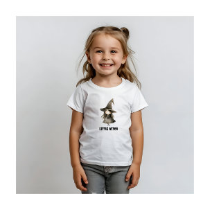T-shirt Pour Bébé Chemise de sorcière Halloween