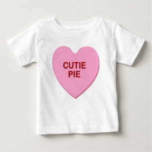 T-shirt Pour Bébé Chemise de tarte de Cutie