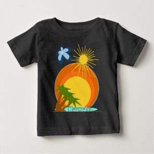 T-shirt Pour Bébé Chemise de vacances de destination - Hawaï - - Per