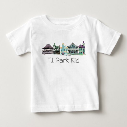 T-shirt Pour Bébé Chemise d'enfant de parc de TI (Devant)