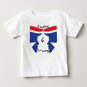 T-shirt Pour Bébé Chemise d'enfant de Twins4Trump
