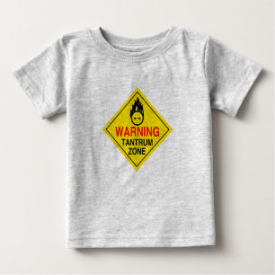 T-shirt Pour Bébé Chemise d'enfant en bas âge de zone de mauvaise