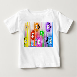 T-shirt Pour Bébé Chemise d'équipage Peek-A-Boo