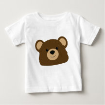 Chemise d'ours de nounours pour le bébé