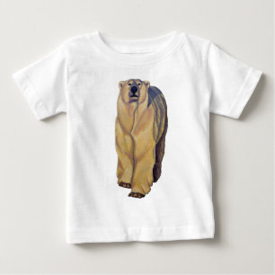 T-shirt Pour Bébé Chemise d'ours Polaire Longueur Manches Polaire Ou