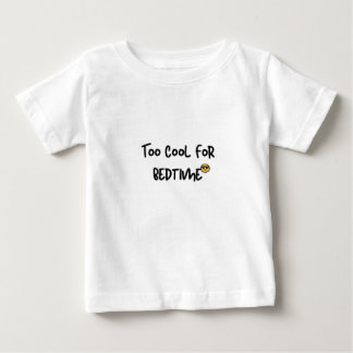 T-shirt Pour Bébé Chemise drôle pour enfants Trop cool pour le couch