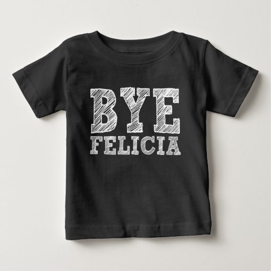 T-shirt Pour Bébé Chemise drôle secondaire de bébé de Felicia (Devant)