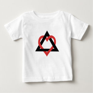 T-shirt Pour Bébé Chemise du symbole d'adoption