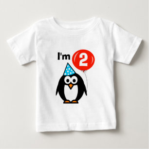 T-shirt Pour Bébé Chemise enfant 2e anniversaire pour enfant de deux