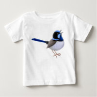 Chemise féerique du Jersey de bébé d'oiseau de