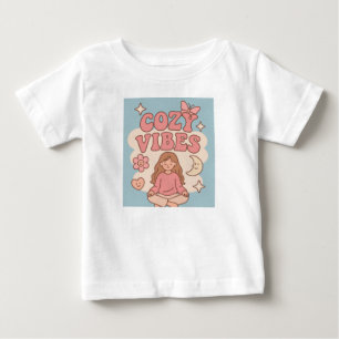 T-shirt Pour Bébé chemise fille ambiance cosy