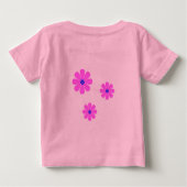 T-shirt Pour Bébé Chemise fille de grand-père - Customisée (Dos)