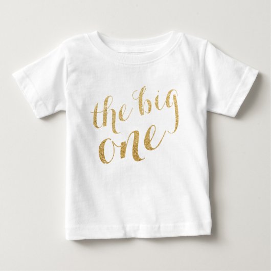 T-shirt Pour Bébé Chemise fille premier anniversaire (Devant)