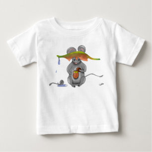 T-shirt Pour Bébé Chemise GB Souris d'Automne