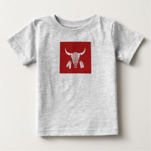 T-shirt Pour Bébé Chemise gris de Red Ghost Dance Buffalo
