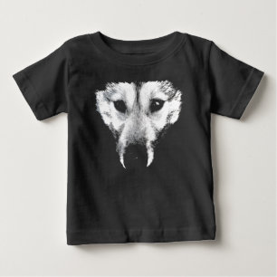 T-shirt Pour Bébé Chemise Husky Siberian Husky Baby Shiry