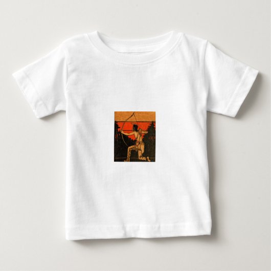 T-shirt Pour Bébé Chemise indienne (Devant)