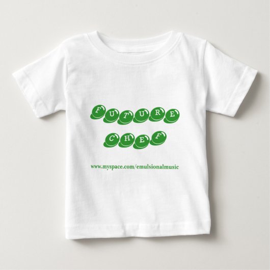 T-shirt Pour Bébé Chemise infantile de chef (Devant)
