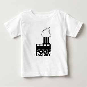 T-shirt Pour Bébé Chemise infantile drôle "d'usine de dunette"