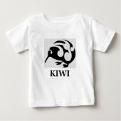 T-shirt Pour Bébé Chemise KIWI New Zealand Bird (Devant)