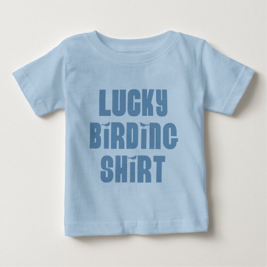 T-shirt Pour Bébé Chemise Lucky Birding (Devant)