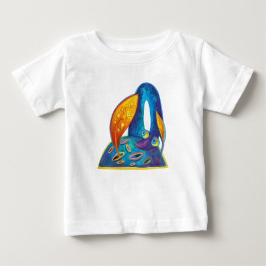 T-shirt Pour Bébé chemise magique dragons (Devant)