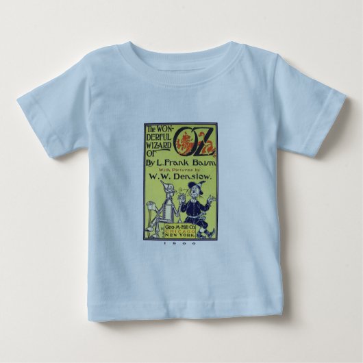 T-shirt Pour Bébé Chemise merveilleuse de magicien d'Oz (Devant)