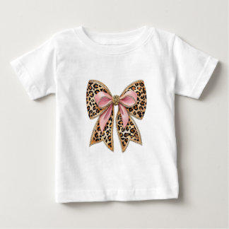 T-shirt Pour Bébé Chemise moderne avec noeud coquet