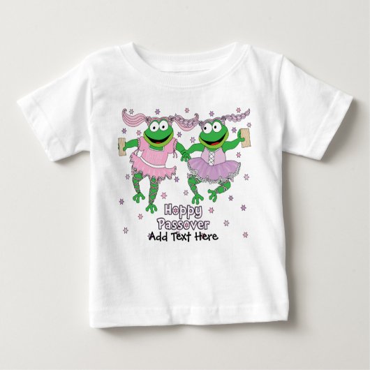 T-shirt Pour Bébé Chemise Pâque 6-24 Mois (Devant)