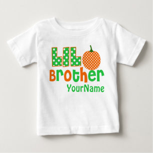 T-shirt Pour Bébé Chemise personnalisée par citrouille de petit