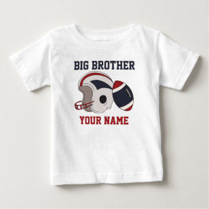 T-shirt Pour Bébé Chemise personnalisée par football de frère