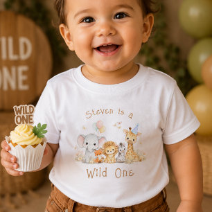 T-shirt Pour Bébé Chemise personnalisée pour bébé garçon 1er anniver