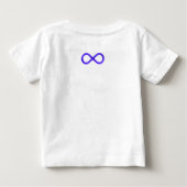 T-shirt Pour Bébé Chemise pour bébé, drapeau des Métis Première nati (Dos)
