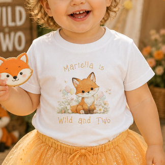 T-shirt Pour Bébé Chemise pour bébé pour le 2e anniversaire avec nom