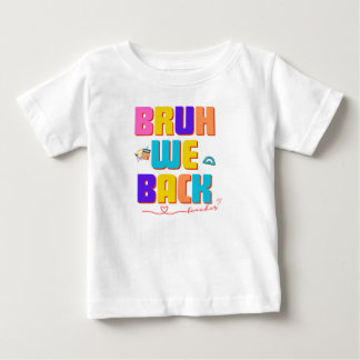 T-shirt Pour Bébé Chemise professeur bruh, svg professeur drôle, bru